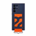 Galaxy S22 Ultra Silicone Cover with Strap