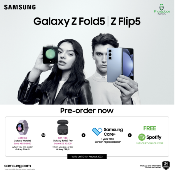  Samsung Galaxy Z Flip 5 Price in Kenya - Phones Store Kenya