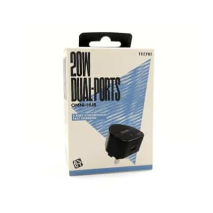 Tecno Omni-Hub Dual Port Charger Checkout - Phones Store Kenya