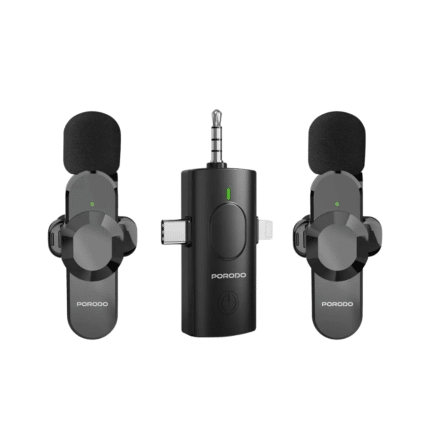 Porodo Audix Elite 3 In 1 Lavalier Microphone Checkout - Phones Store Kenya