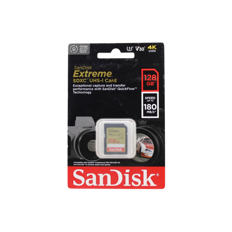 SanDisk Extreme SDXC 128GB Memory Card Phones Store Kenya - Affordable Smartphones & Accessories in Kenya