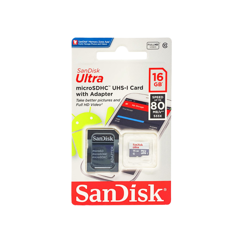SanDisk SDHC Class 10 16GB Memory Card Phones Store Kenya - Affordable Smartphones & Accessories in Kenya