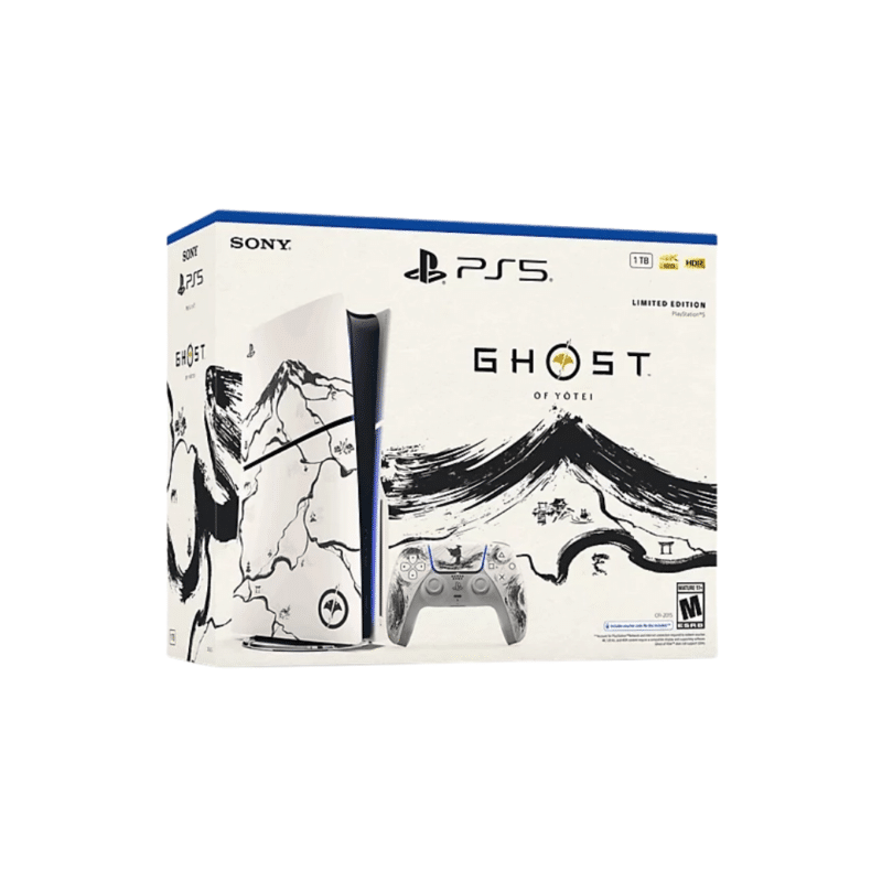 PS5 Console Ghost of Yote Black Limited Edition Bundle Phones Store Kenya - Affordable Smartphones & Accessories in Kenya