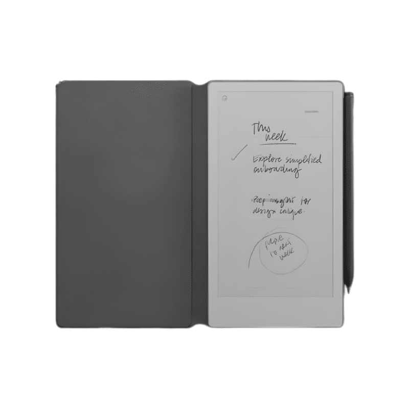 reMarkable Paper Pro Move with MarkerPlus + polymer weaver Folio Gray