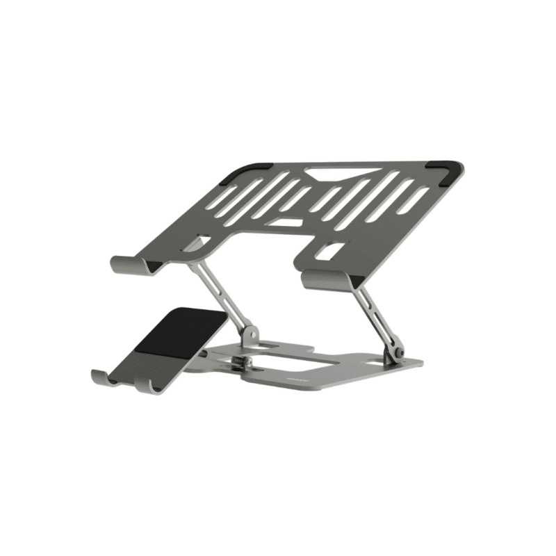 Porodo Smart Folding Multi-Device Stand - Silver