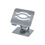Porodo Zelo 360° Rotatable Tablet Holder with Silicone Grips - Gray Material: Carbon steel construction with silicone grips and padding Rotation: 360° rotation with multi-angle joints Compatibility: Tablets from 7" to 13" Design: Foldable, portable Use Case: Work, video calls, streaming, reading, content creation Grip: Non-slip, scratch-protective silicone grips