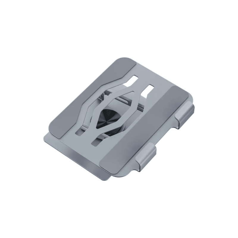 Porodo Zelo 360° Rotatable Tablet Holder with Silicone Grips - Gray Material: Carbon steel construction with silicone grips and padding Rotation: 360° rotation with multi-angle joints Compatibility: Tablets from 7" to 13" Design: Foldable, portable Use Case: Work, video calls, streaming, reading, content creation Grip: Non-slip, scratch-protective silicone grips