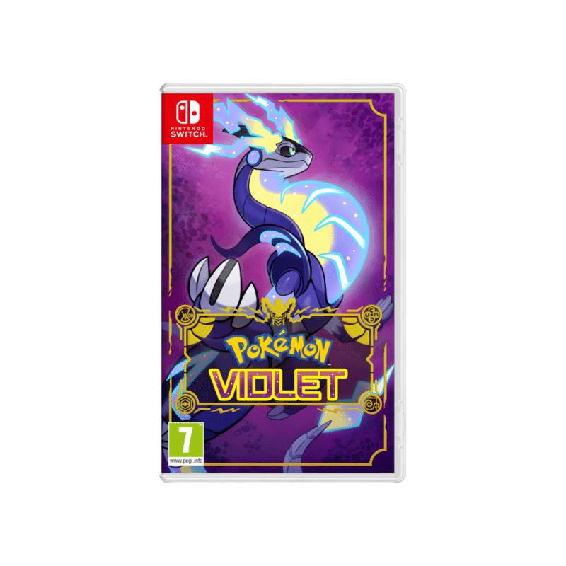 Pokémon Violet (Nintendo Switch) Price in Kenya The Pokémon Violet (Nintendo Switch) price in Kenya is KSh 9,000, bringing the first fully open-world Pokémon adventure to Nintendo's hybrid console. Released in November 2022, it takes trainers to the Paldea region, where they can explore freely, follow their own path, and meet Miraidon, the game's futuristic legendary Pokémon. Story and Setting Three intertwined storylines give players the freedom to decide how their adventure unfolds. The Paldea Region Set in the sprawling Paldea region, the game lets players roam a vast open world at their own pace, encountering wild Pokémon in fields, mountains, deserts, and coastal areas without the usual route-by-route structure. Three Storylines Players can pursue Victory Road to challenge Gym Leaders, Starfall Street to take on Team Star, and Path of Legends to hunt down giant Herba Mystica Titans. The three stories can be tackled in any order. Uva Academy The adventure begins at Uva Academy, the school found in Pokémon Violet, where the student-focused setting introduces a fresh cast of classmates and teachers. Exclusive Features Miraidon and Future Pokémon Miraidon, a futuristic legendary Pokémon, appears on the cover and serves as the player's ride throughout Paldea. Violet also features exclusive Paradox Pokémon inspired by the future, such as Roaring Moon's counterparts from the game's future-themed lineup. Terastal Phenomenon Terastallization The signature battle mechanic lets Pokémon transform with crystalline energy, changing their type and adding a new strategic layer to every battle. Terastal Raid Battles let players team up to defeat powerful Tera Pokémon. Multiplayer and Co-op Union Circle and Online Play Up to four players can explore Paldea together through the Union Circle feature, sharing the open world with friends. Online features, including trading and battling, require a Nintendo Switch Online membership. Play Your Way TV, Tabletop, and Handheld The game supports all Nintendo Switch play modes, letting trainers explore Paldea on a TV or on the go. Pokémon Violet Specifications Specification Details Platform Nintendo Switch Developer Game Freak Publisher Nintendo / The Pokémon Company Release Date November 18, 2022 Players 1, up to 4 co-op (Union Circle) Play Modes TV, Tabletop, Handheld Genre Role-Playing, Open World Cover Legendary Miraidon Key Features Open-world Paldea, Terastallization, three storylines Online Play Requires Nintendo Switch Online ESRB Rating E (Everyone) Format Game card Pokémon Violet (Nintendo Switch) Price in Kenya KSh 9,000 Get yours today at Phones Store Kenya.