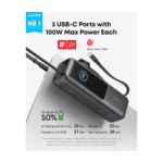 Anker Laptop Power Bank (25K, 165W, Built-In and Retractable Cables) Price in Kenya